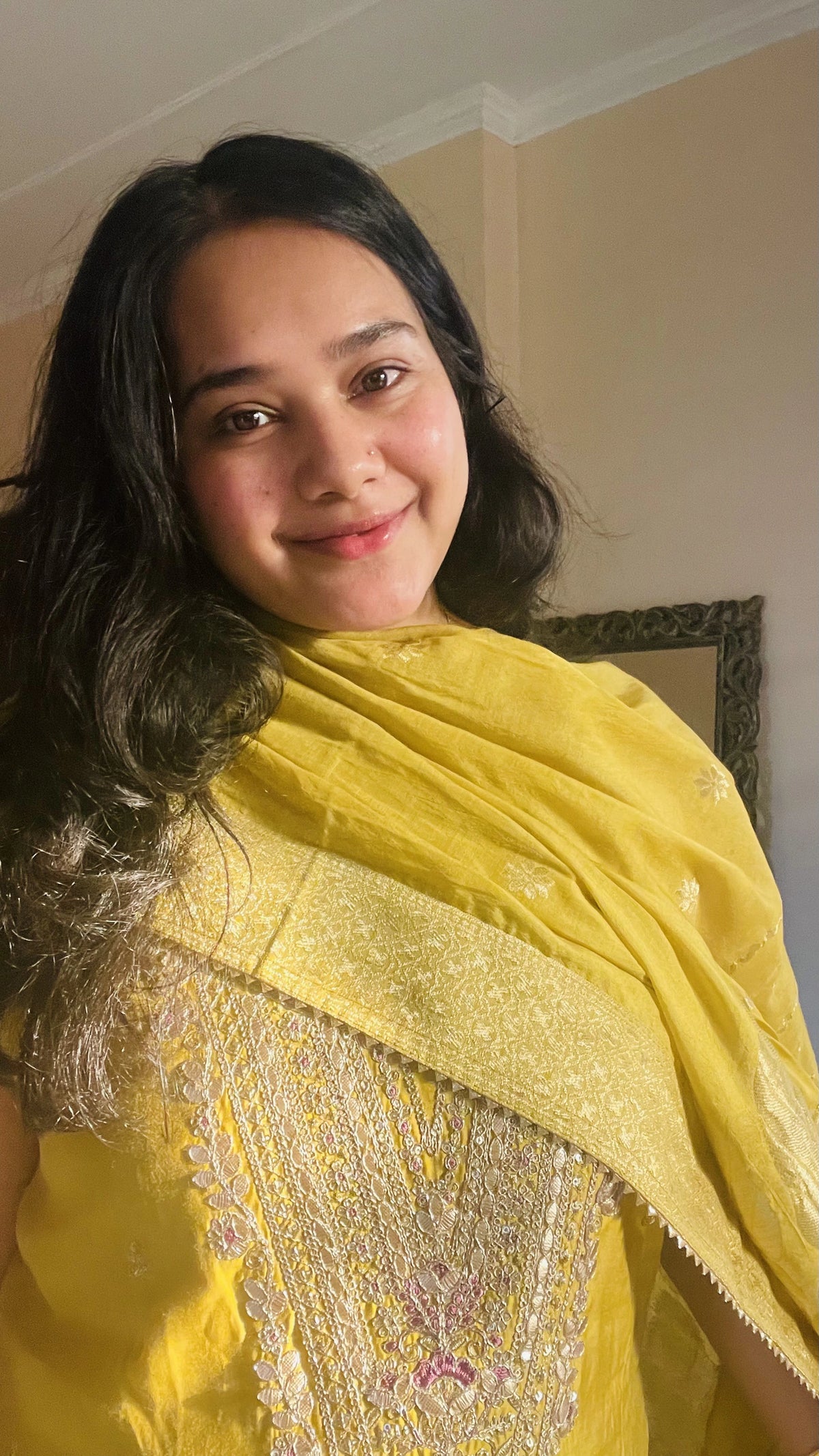 Mustard Gotta Patti Suit Set