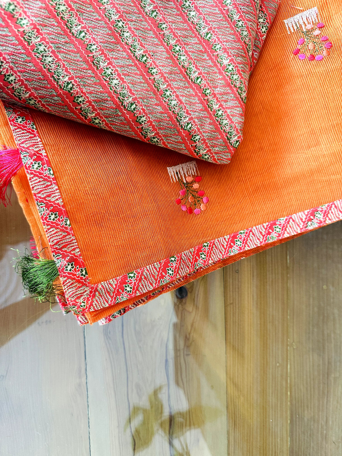Gulrang Kota Doria Saree